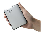 WD My Passport - Silver for Mac - Hard drive - external (portable) - USB 3.0 - Silver