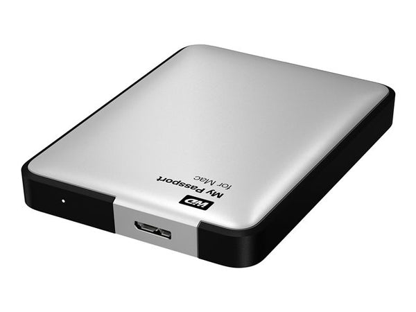 WD My Passport - Silver for Mac - Hard drive - external (portable) - USB 3.0 - Silver